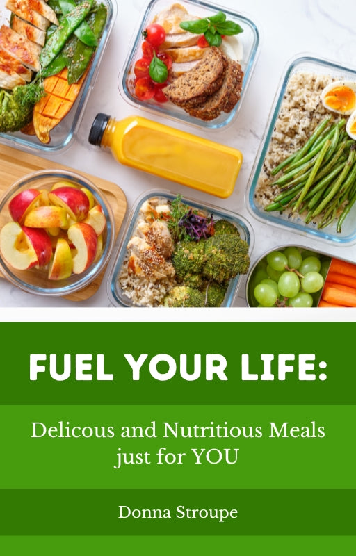 Green and Orange Modern Healthy Food Recipies